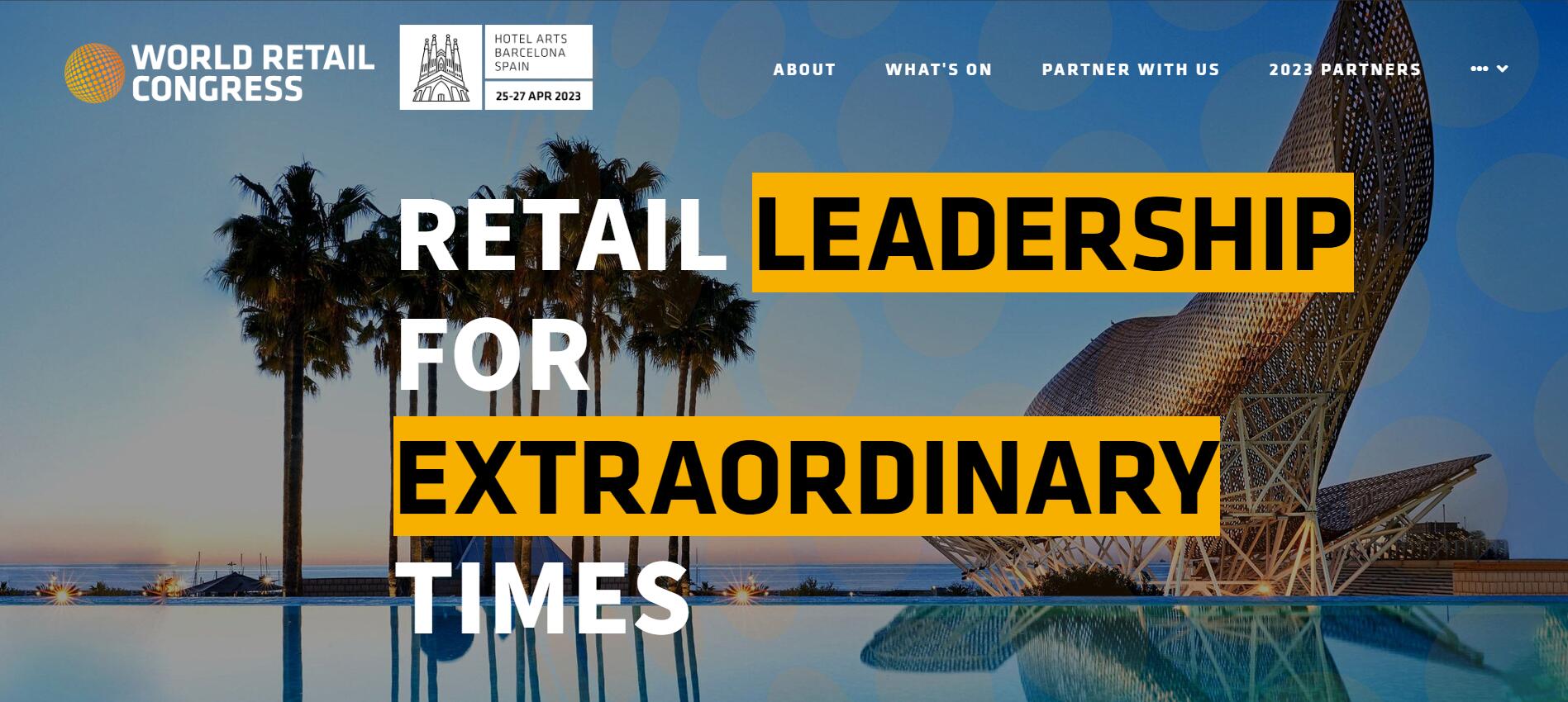 World Retail Congress Acquired by William Reed Ltd to Be Held in Barcelona End of April