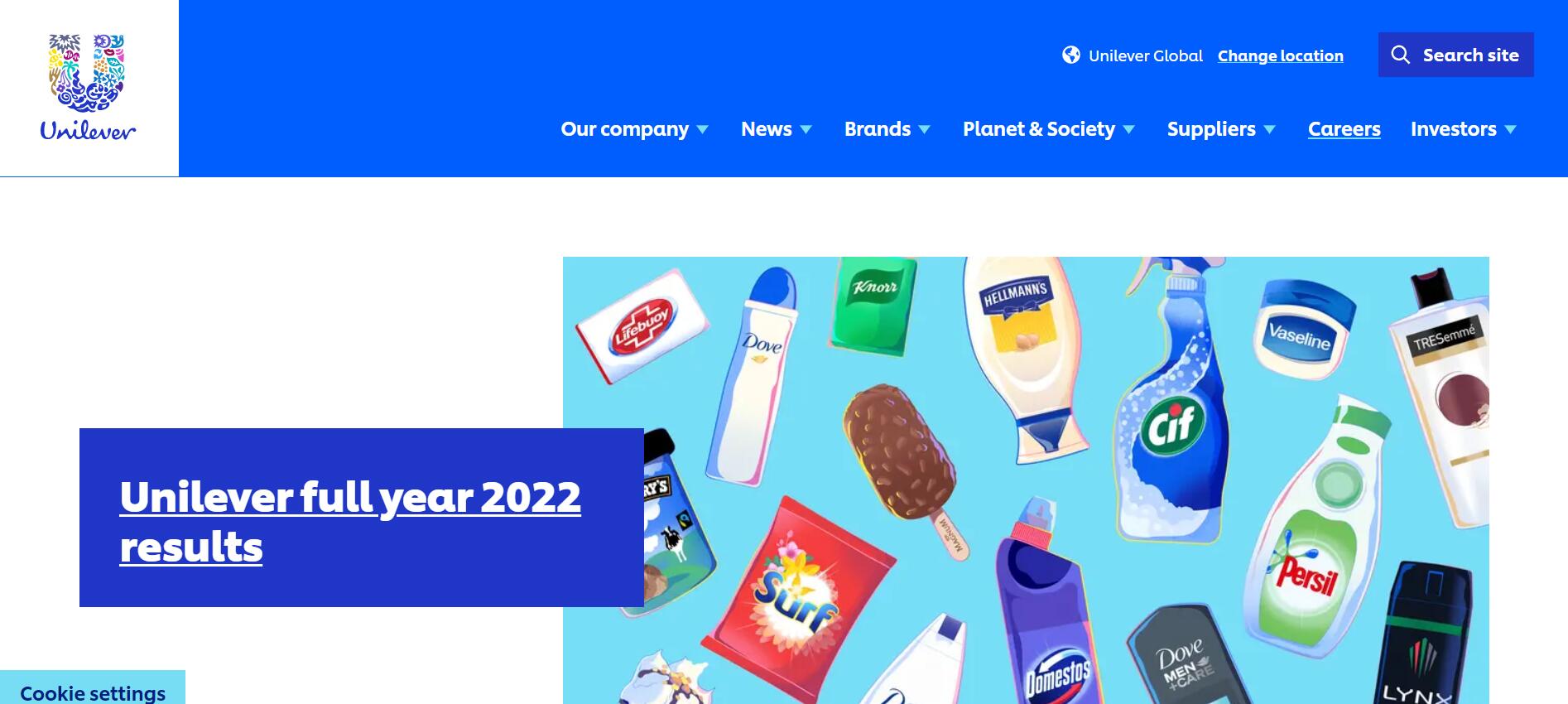 Unilever Recorded €60.1 Billion Turnover in FY 2022 with 14.5% Increase, Forecasting Continuous Cost Inflation