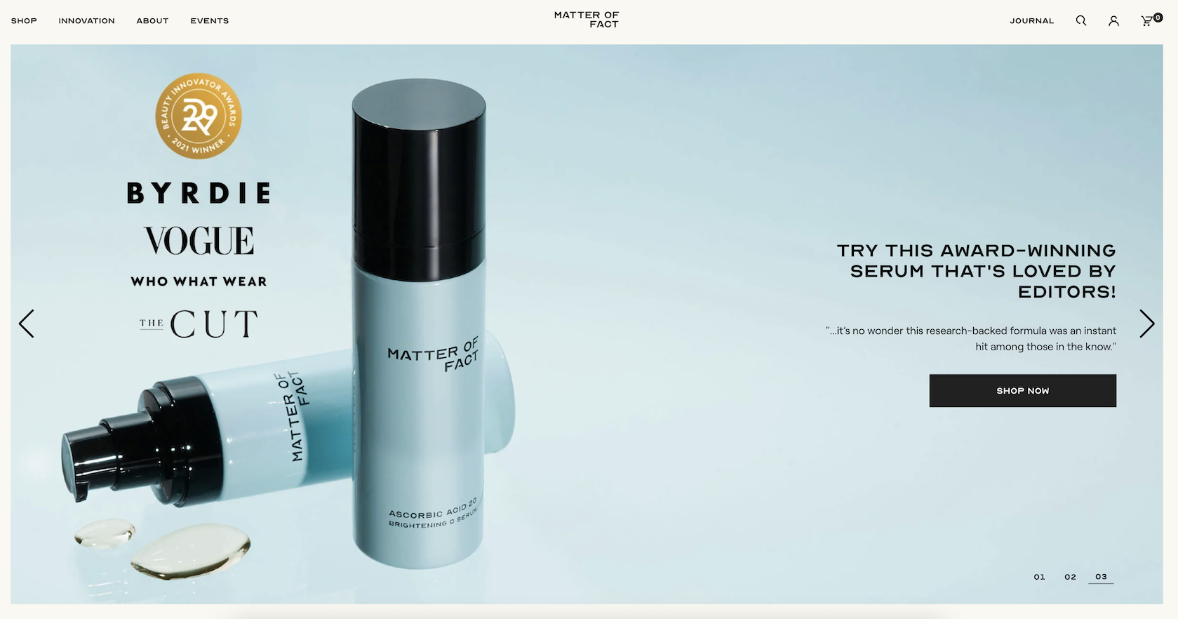 US Internet Skincare Brand Matter of Fact Completes $6 Million Series A Financing