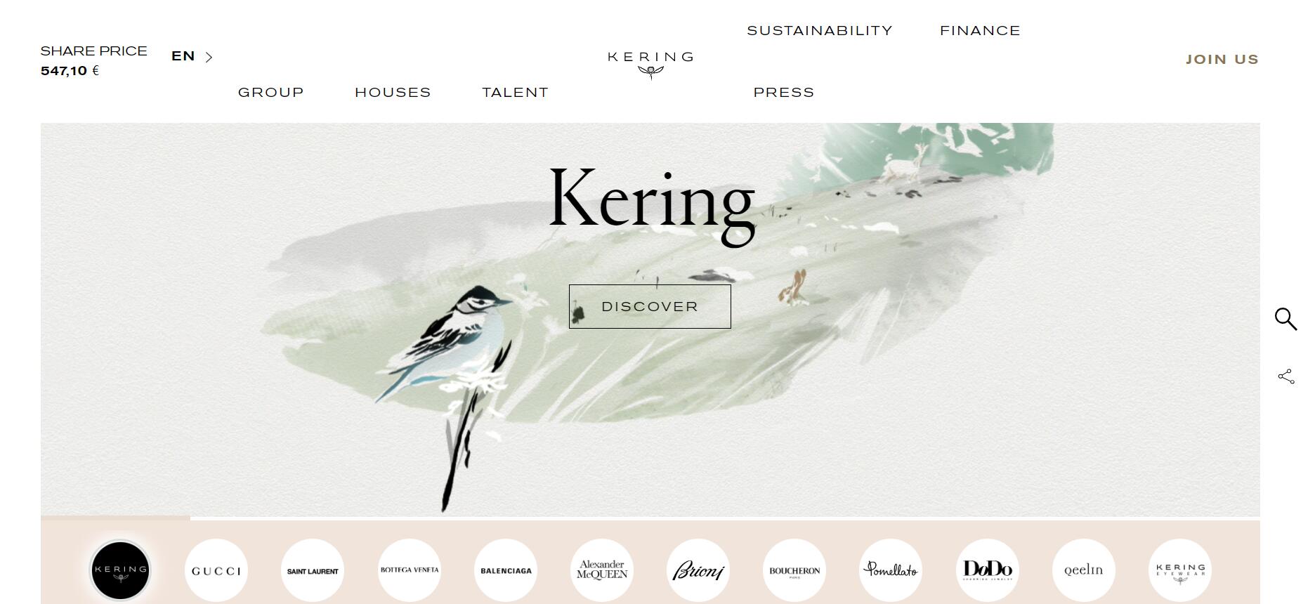 Kering Commits to Reducing Absolute Greenhouse Gas Emissions by 40% By 2035