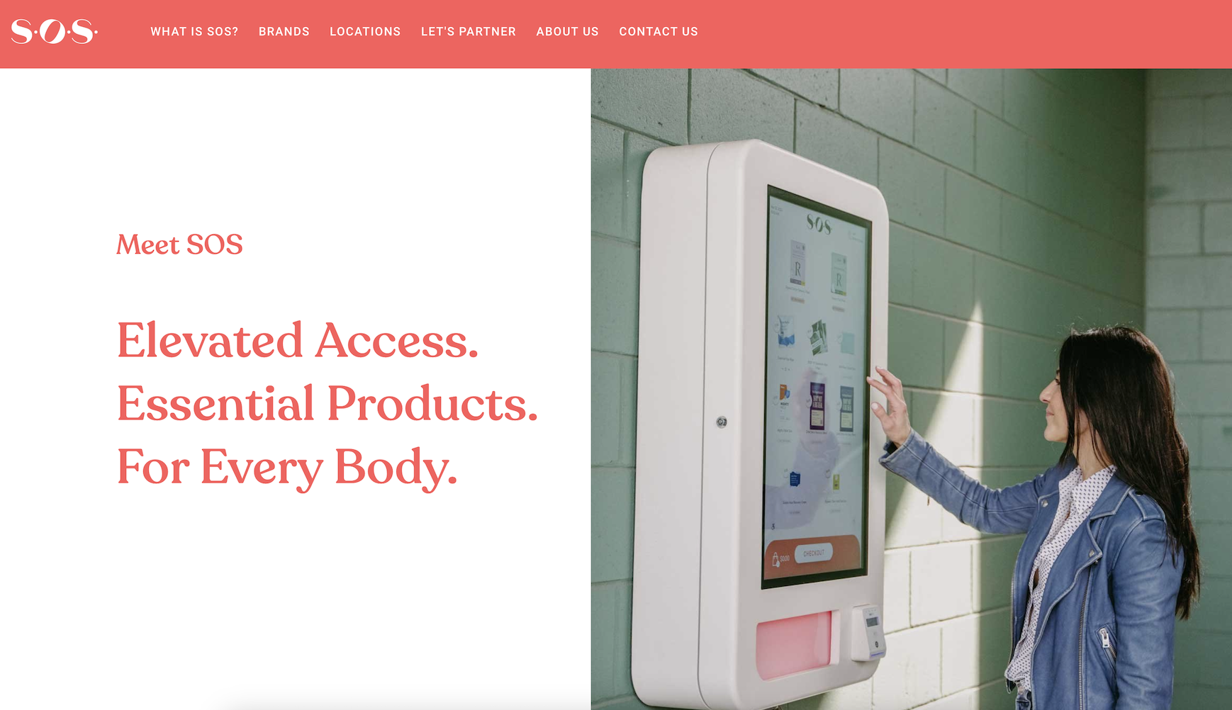 SOS Secures $7.6 Million Funding to Bring Convenient Personal Care and Health Products to High-Traffic Areas
