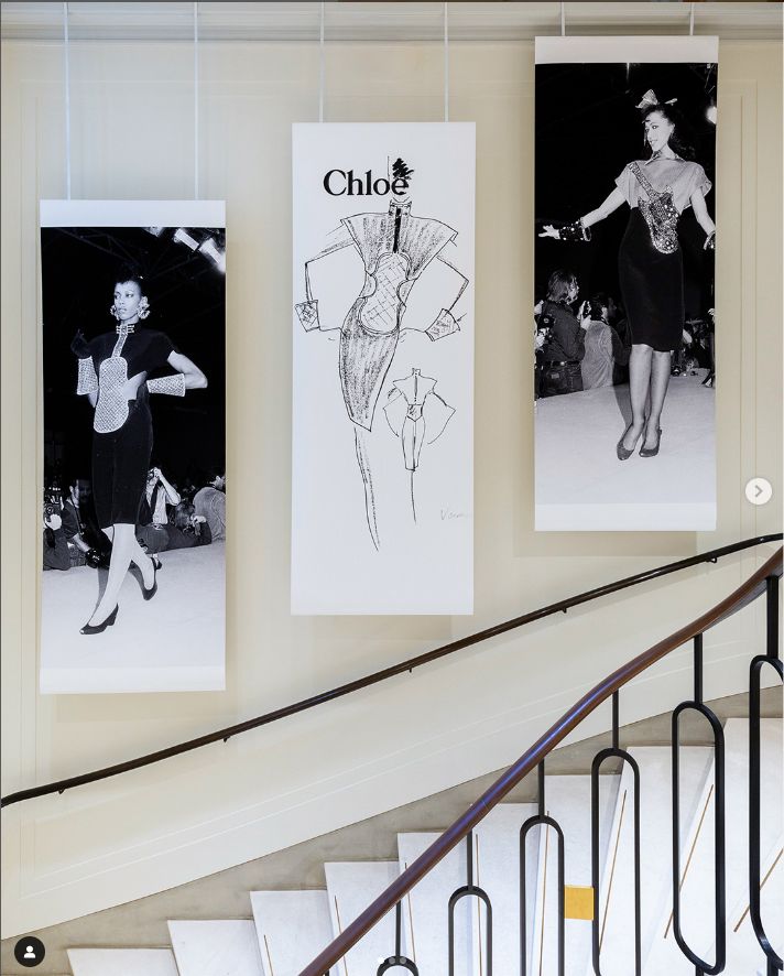Chloé’s Flagship Store in Paris Hosts Karl Lagerfeld Retrospective Exhibition, Set to Tour Mainland China this Autumn