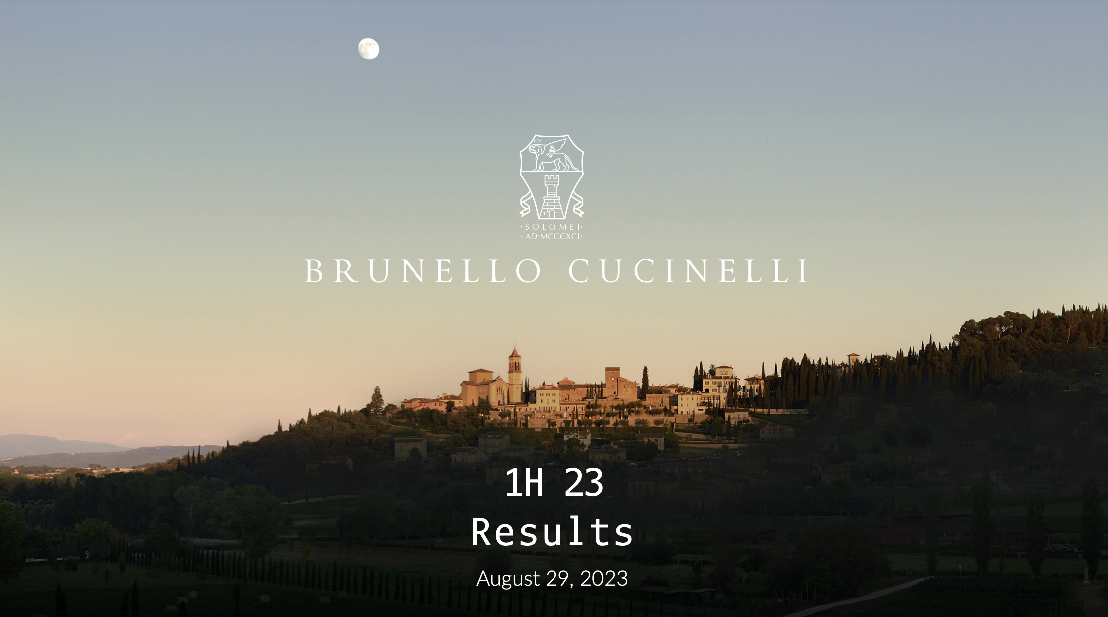 Brunello Cucinelli Releases Strong Semi-Annual Report: Profits Improve, Chinese Market Shows “Huge Growth Potential”