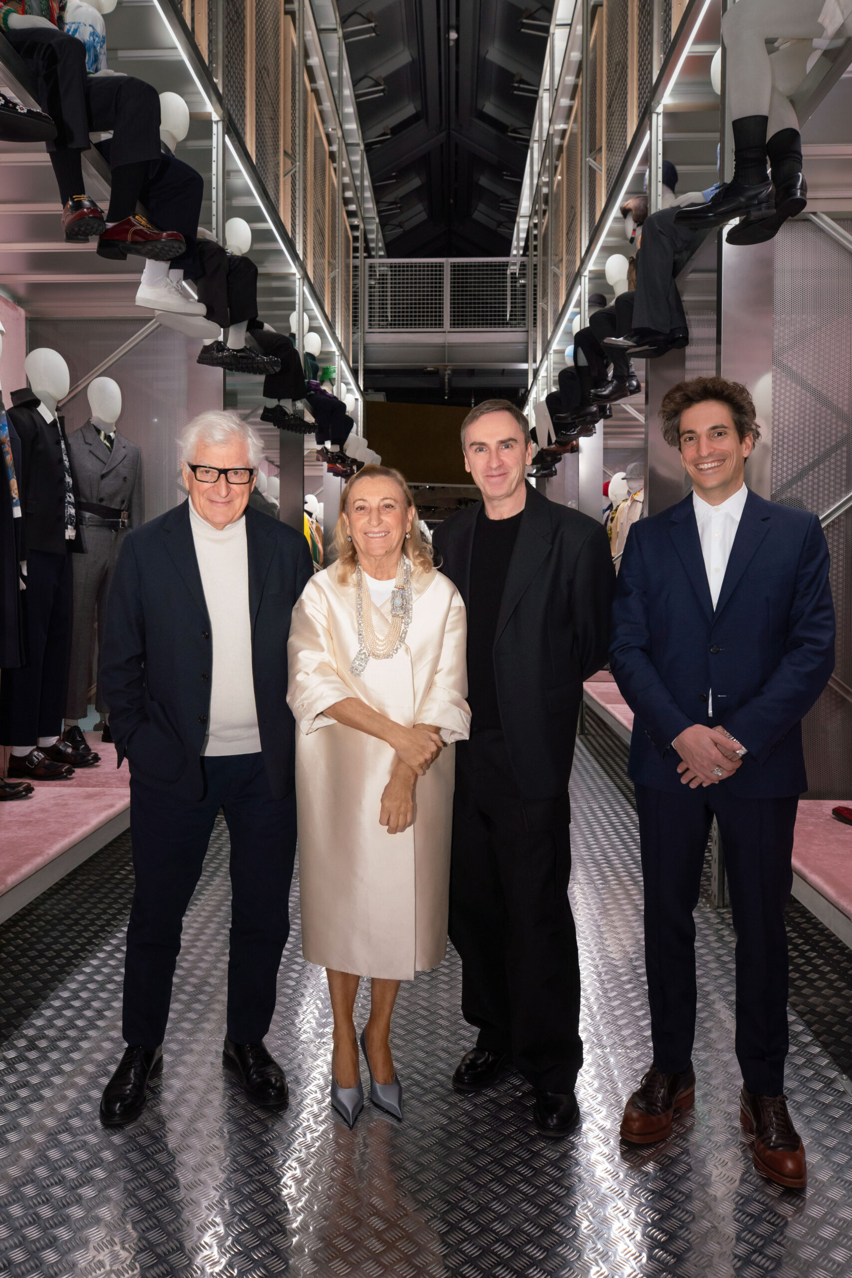 Core Figures of the Prada Family Gathering in Shanghai