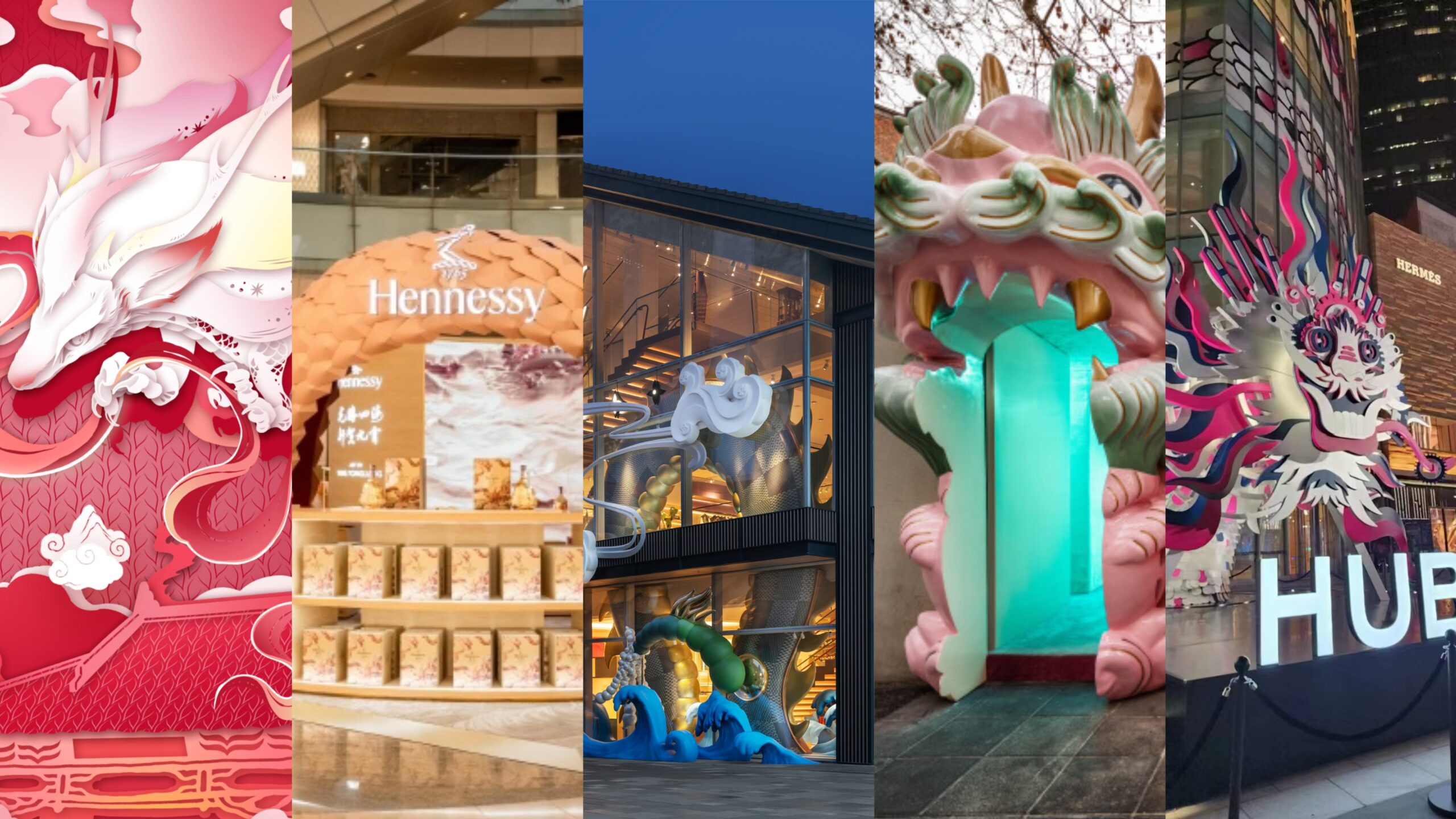 In-Depth | From LV to Louboutin, Who Leads in Chinese Dragon Year’s Art Installations?