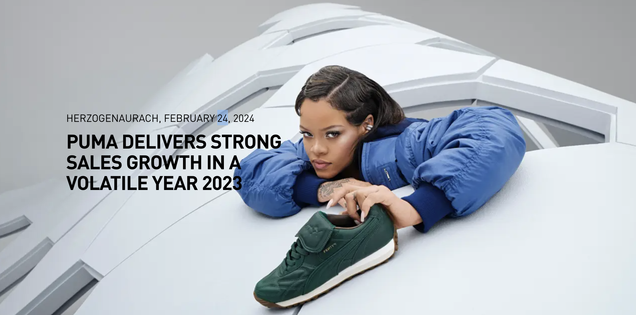 PUMA 2023FY Report: About 40% of Products Sold in China This Year Will Be Designed Locally