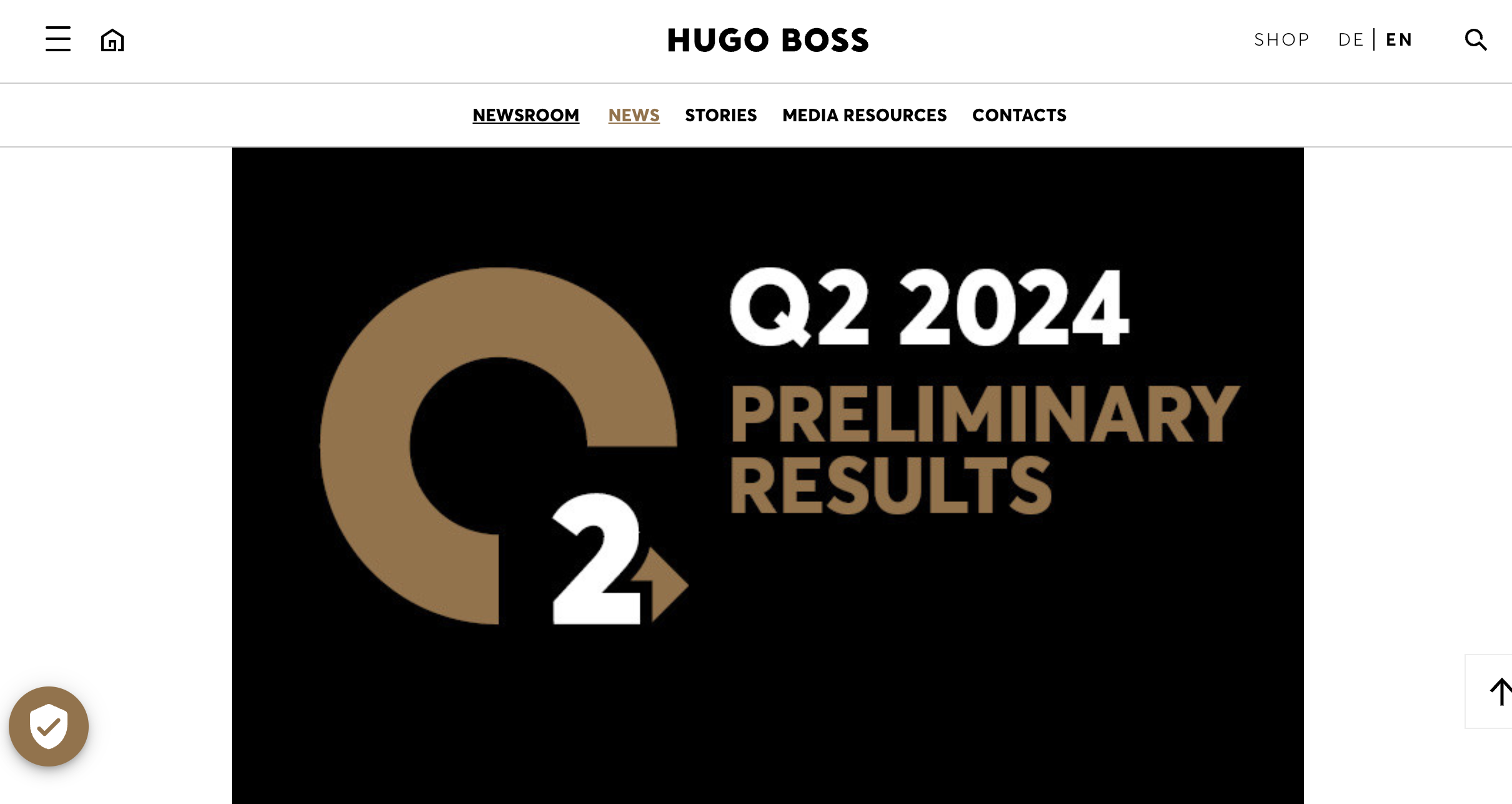 HUGO BOSS Announces Q2 Results: Cash Flow Further Improved, Revenue in Asia-Pacific Down 4% Year-on-Year