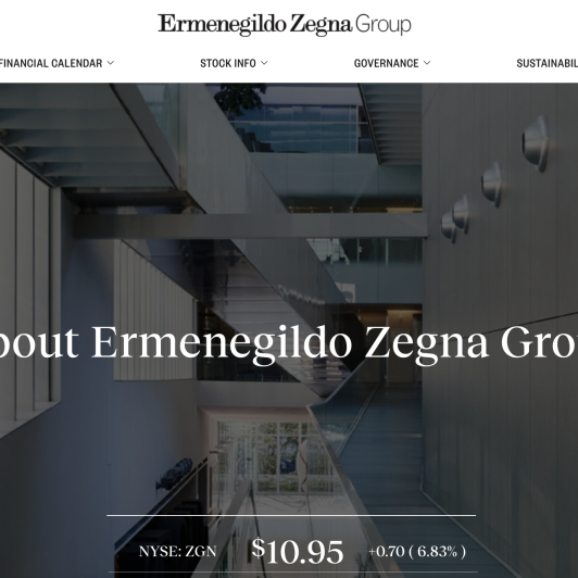 Zegna Group’s Revenue Increased by 6.3% in the H1-2024, Down 13.2% in Greater China