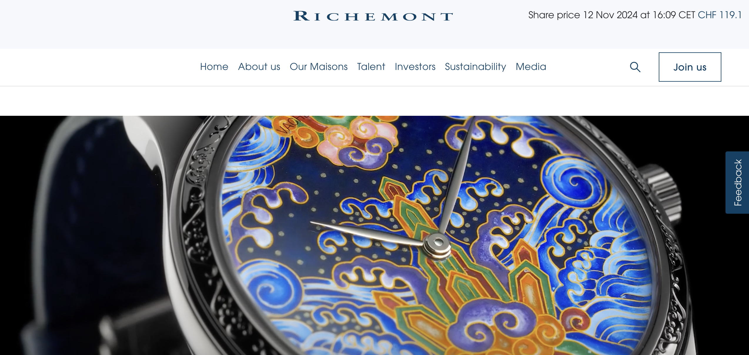 Richemont Group’s Global Revenue Remains Steady Year-on-Year in H1, with a 27% Decline in the Chinese Market