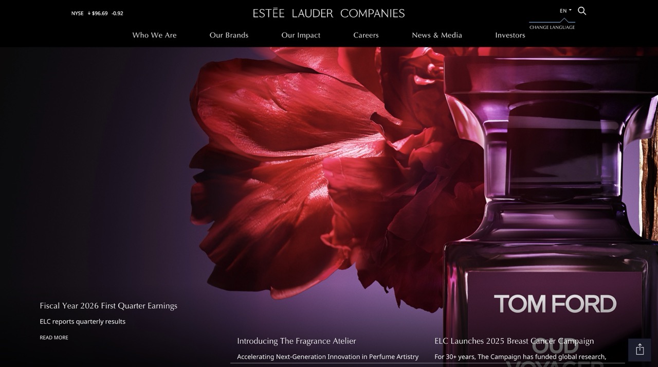 Estée Lauder’s Net Sales Rose 4% Year-over-Year Last Quarter, Returning to Profitability; Chinese Mainland Up 9%