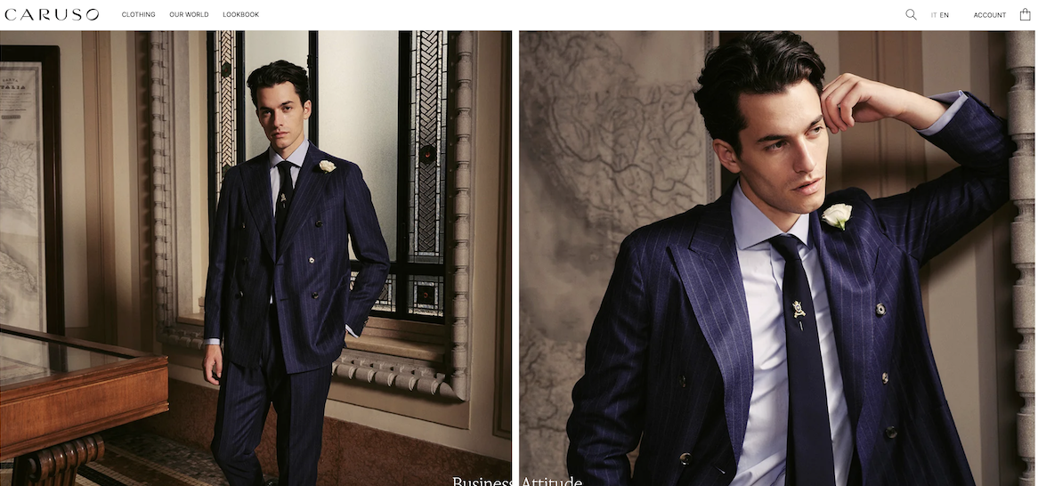 Lanvin Group Sells Italian Menswear Caruso to UAE Buyer