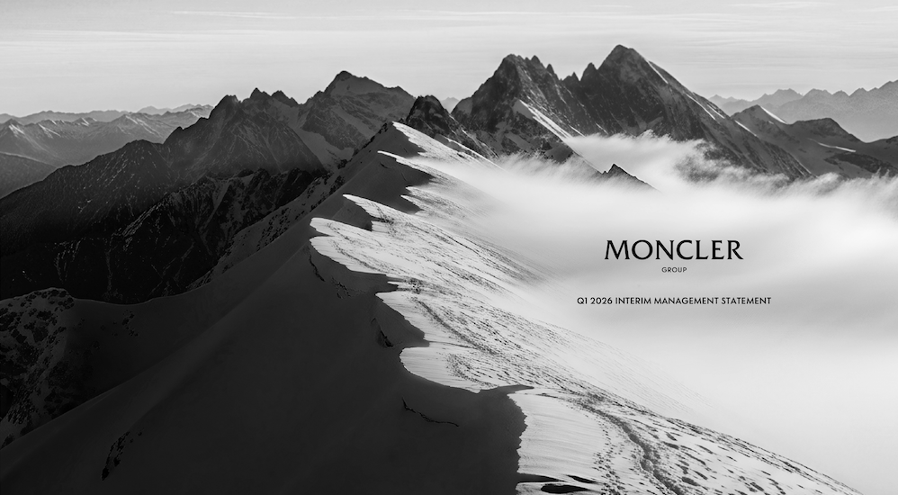Moncler Group First-Quarter Revenue Rises 12% Year-on-Year, Performance in the Chinese Mainland “Outstanding”