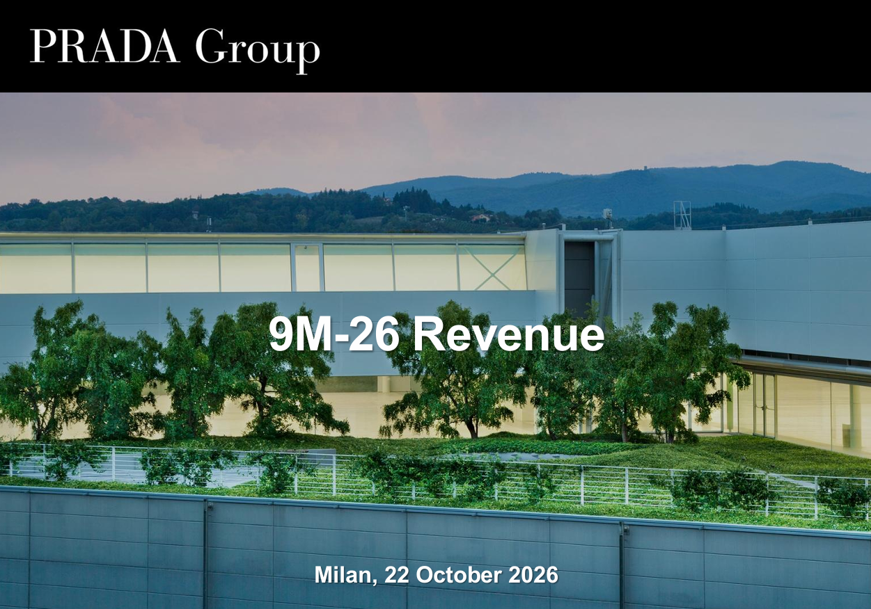 Prada Group Reports 1% Organic Revenue Growth Last Quarter, Gains Market Share in China